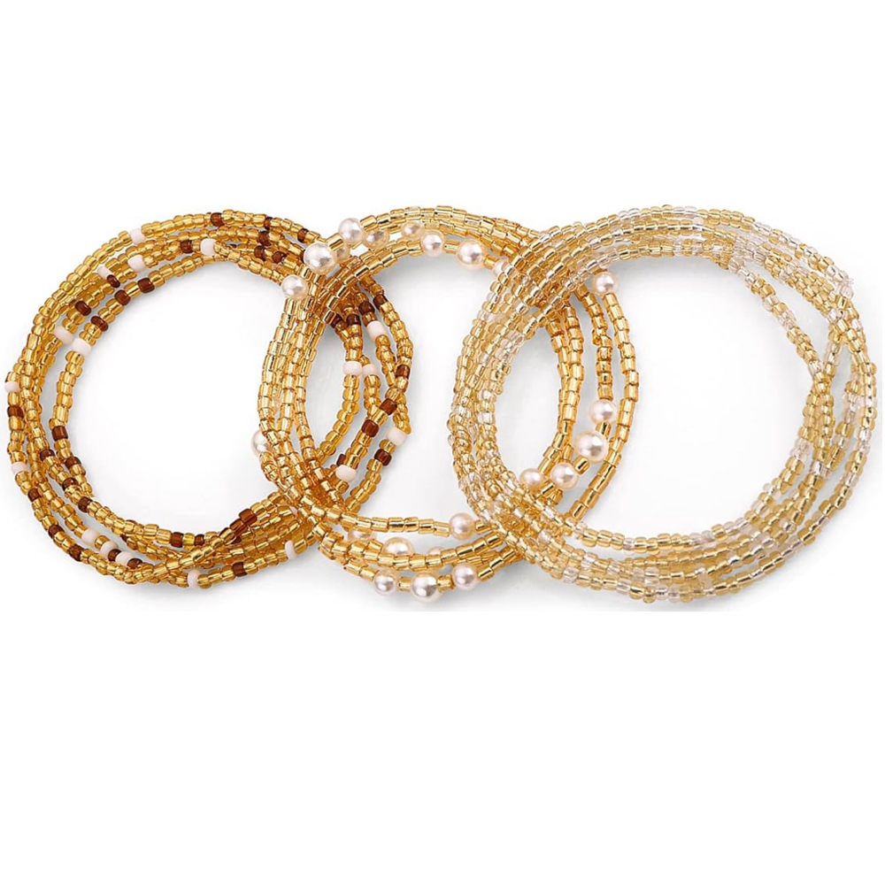 Body Jewelry By The Chain Gang - Waist Beads for Women Belly Beads