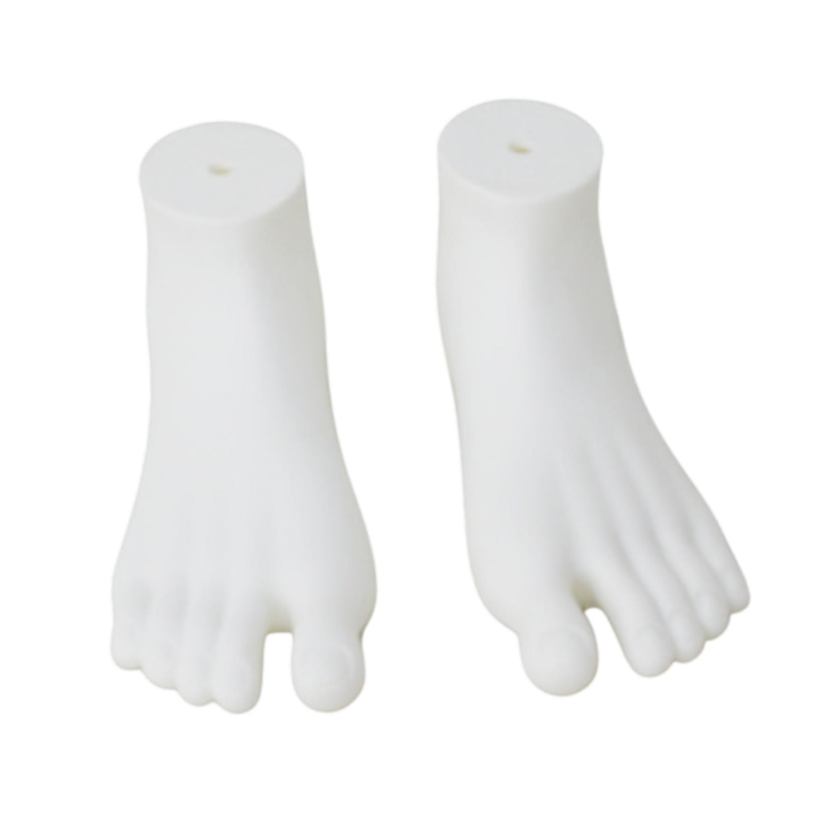 2Pcs Mannequin Foot Manikin Fe - Body Jewelry Mall review and price