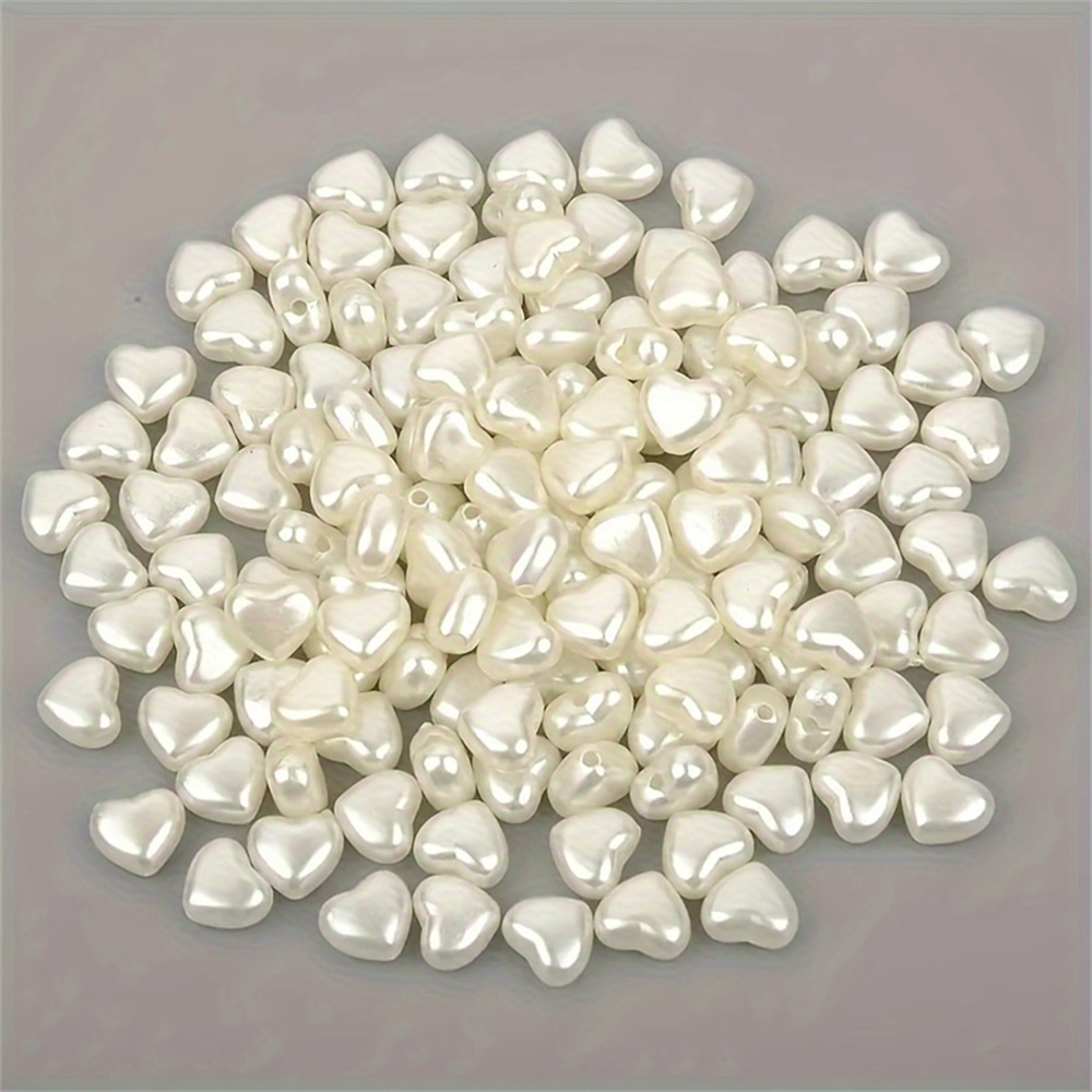 8mm 50pcs white acrylic heart- - Daith Heart Ring review and price