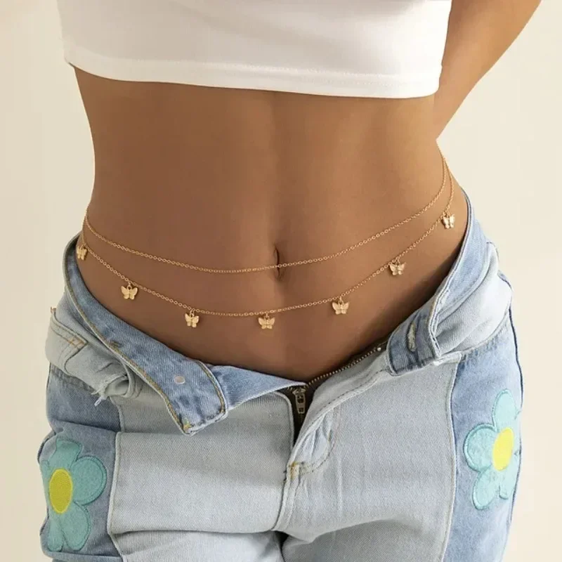 New Charm Sexy Double Layer Bu - Body Jewelry By The Chain Gang review and price