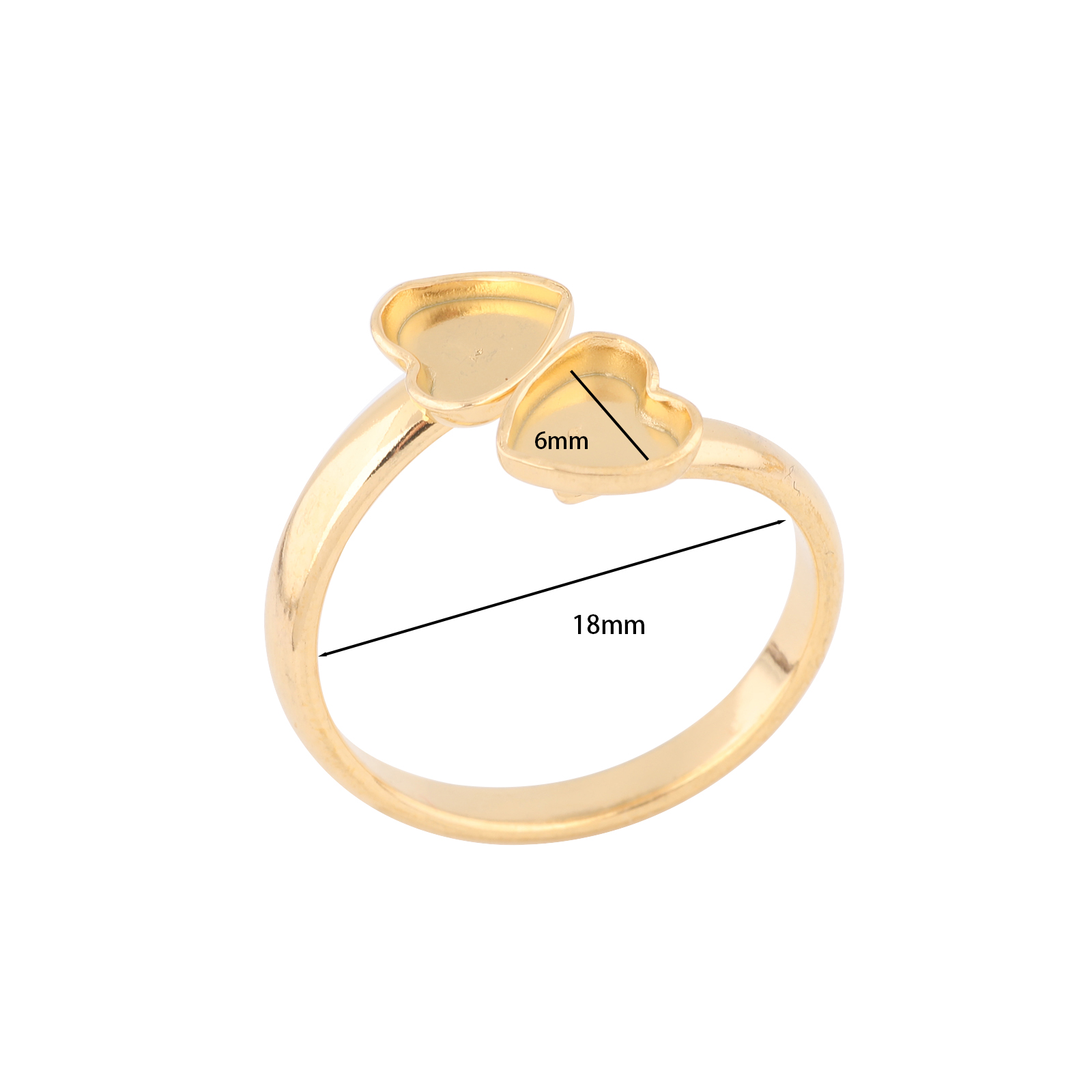 10pcs Stainless Steel Gold Pla - Daith Heart Ring review and price