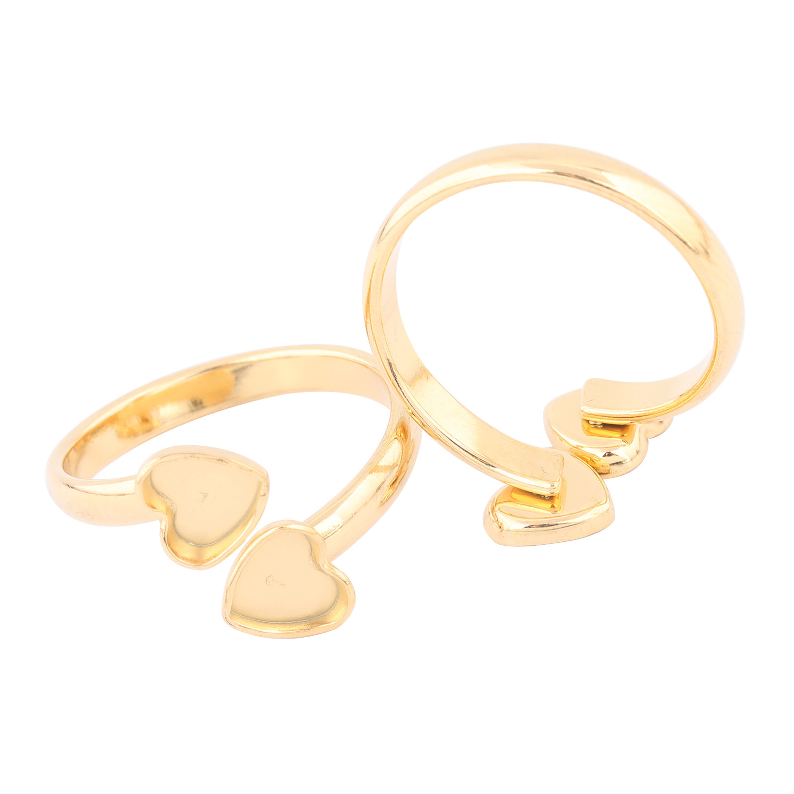 10pcs Stainless Steel Gold Pla - Daith Heart Ring review and price