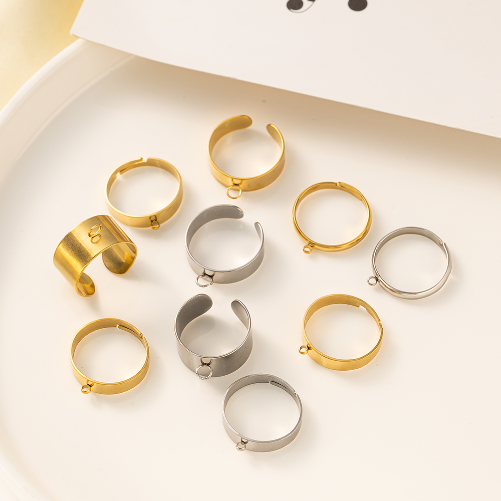 5pcs/Lot Stainless Steel Gold  - Daith Heart Ring review and price