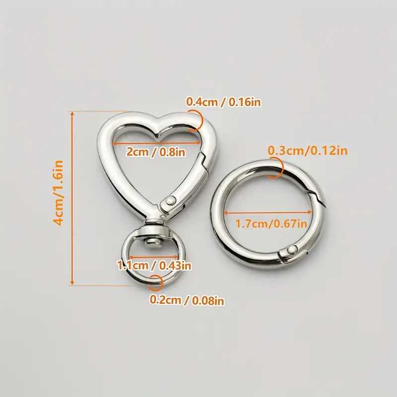 5/10/20/40 Sets Double Opening - Daith Heart Ring review and price